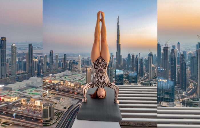 Handstands in Dubai