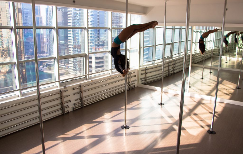 Flexibility - Back Bend on the Pole